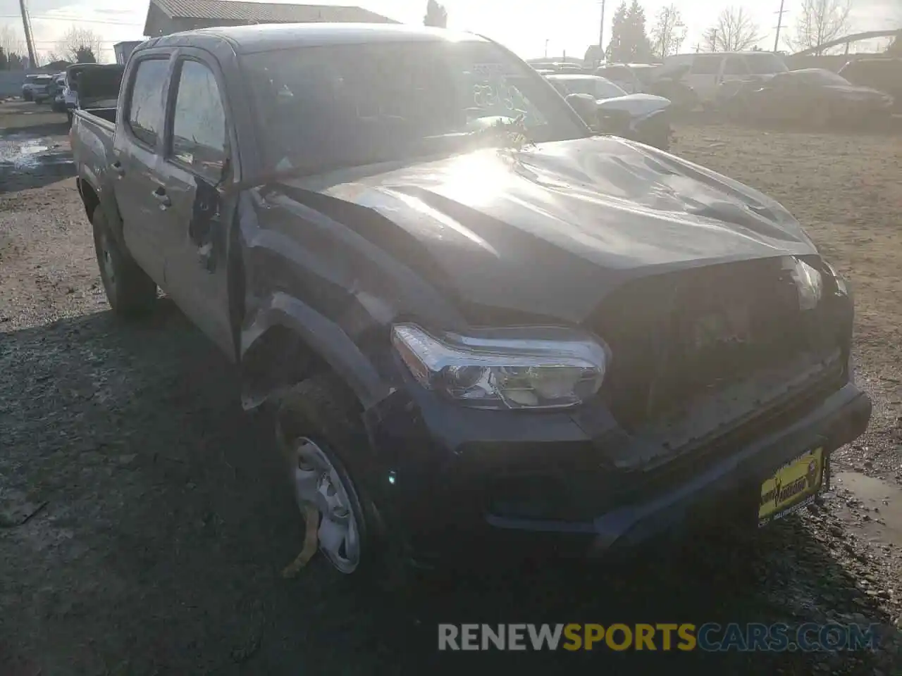 1 Photograph of a damaged car 3TMCZ5AN6LM320340 TOYOTA TACOMA 2020