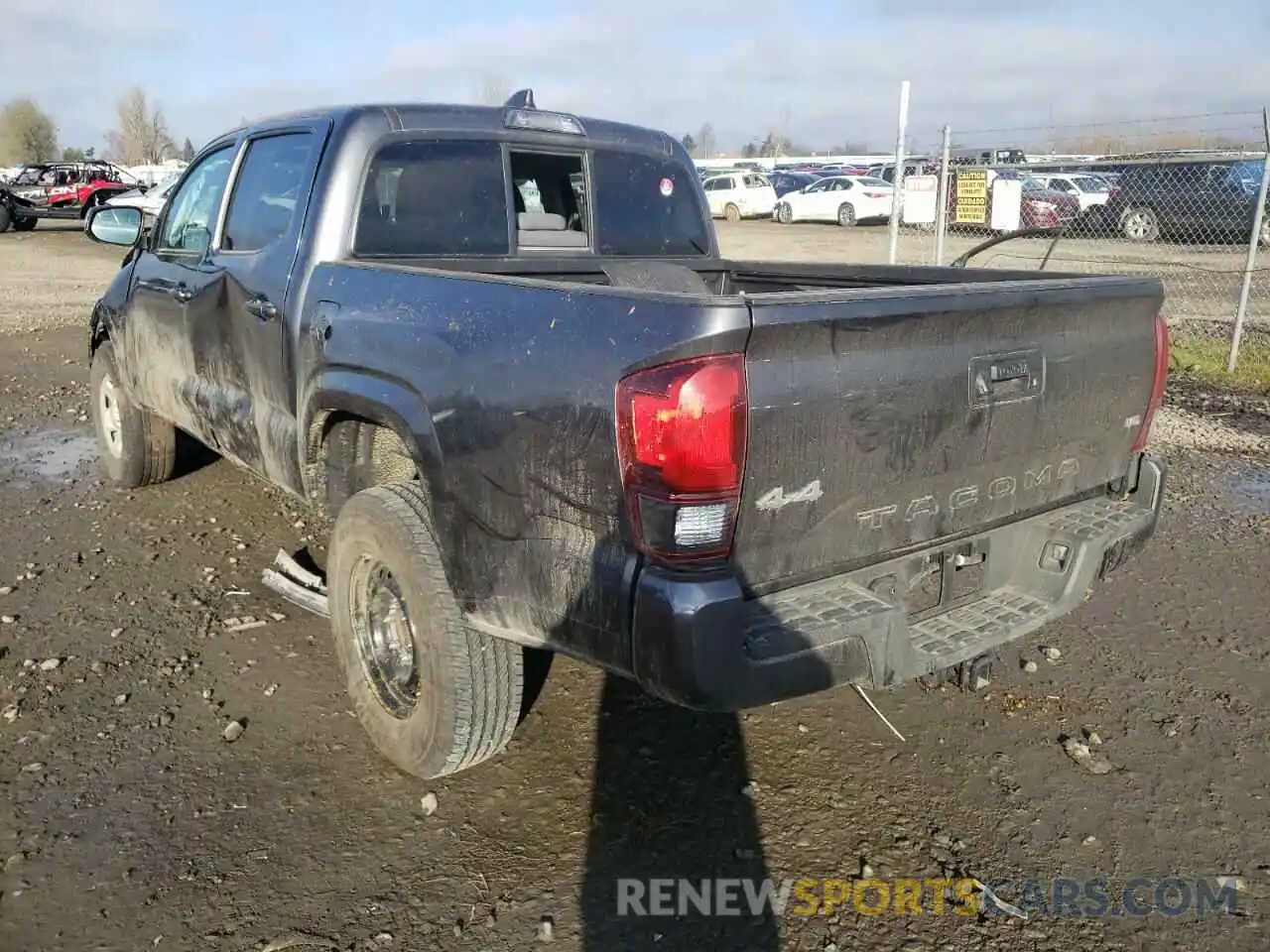 3 Photograph of a damaged car 3TMCZ5AN6LM320340 TOYOTA TACOMA 2020