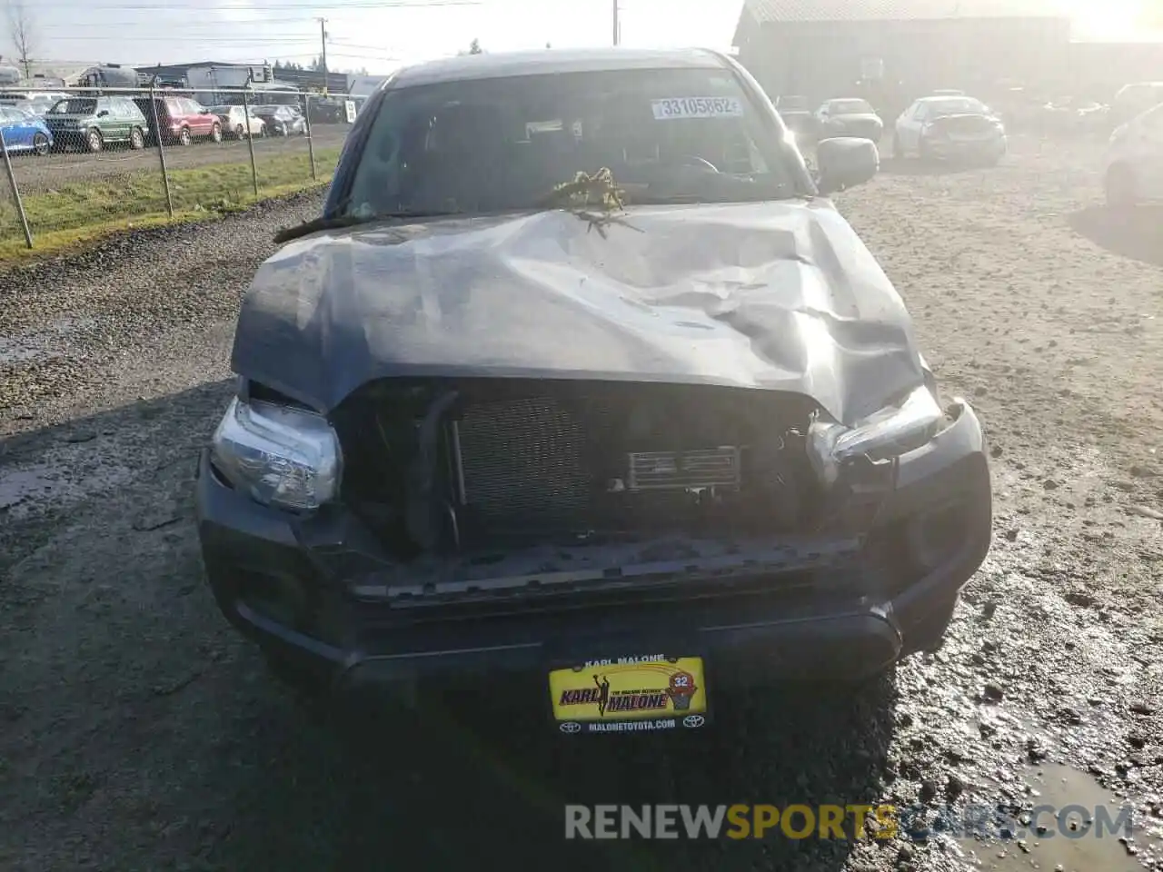 9 Photograph of a damaged car 3TMCZ5AN6LM320340 TOYOTA TACOMA 2020