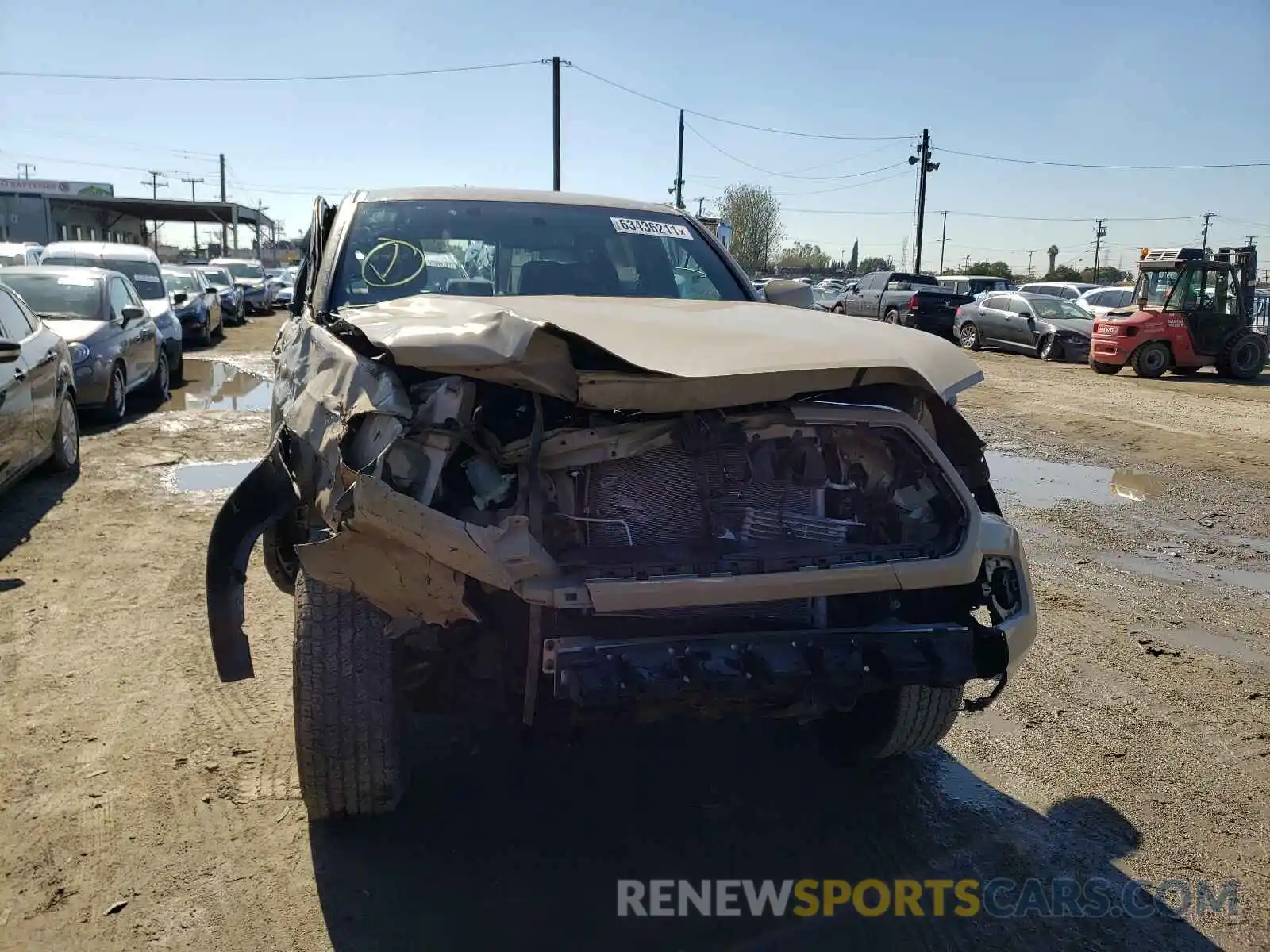 9 Photograph of a damaged car 3TMCZ5AN6LM321388 TOYOTA TACOMA 2020