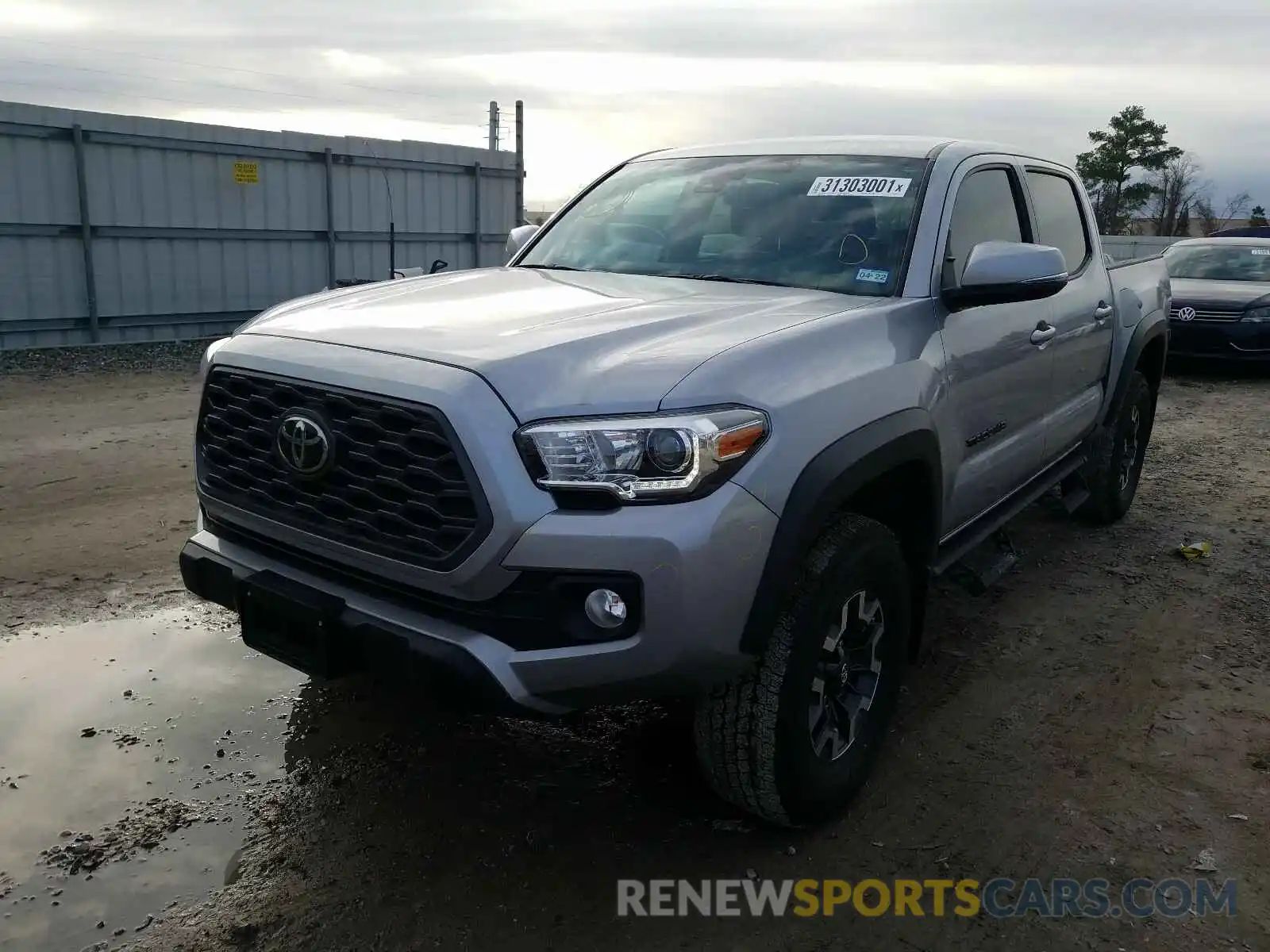 2 Photograph of a damaged car 3TMCZ5AN6LM331001 TOYOTA TACOMA 2020