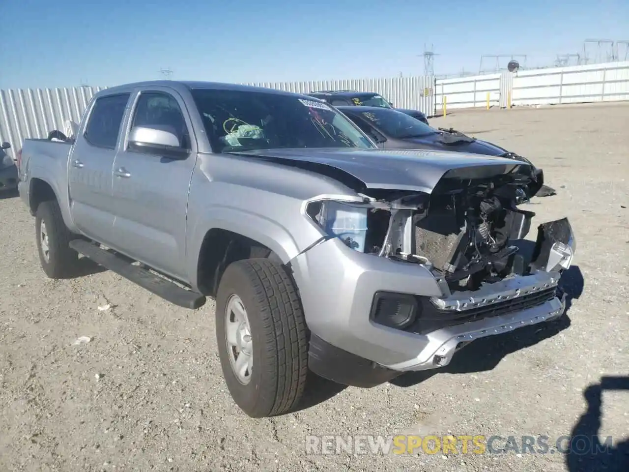 1 Photograph of a damaged car 3TMCZ5AN6LM340796 TOYOTA TACOMA 2020