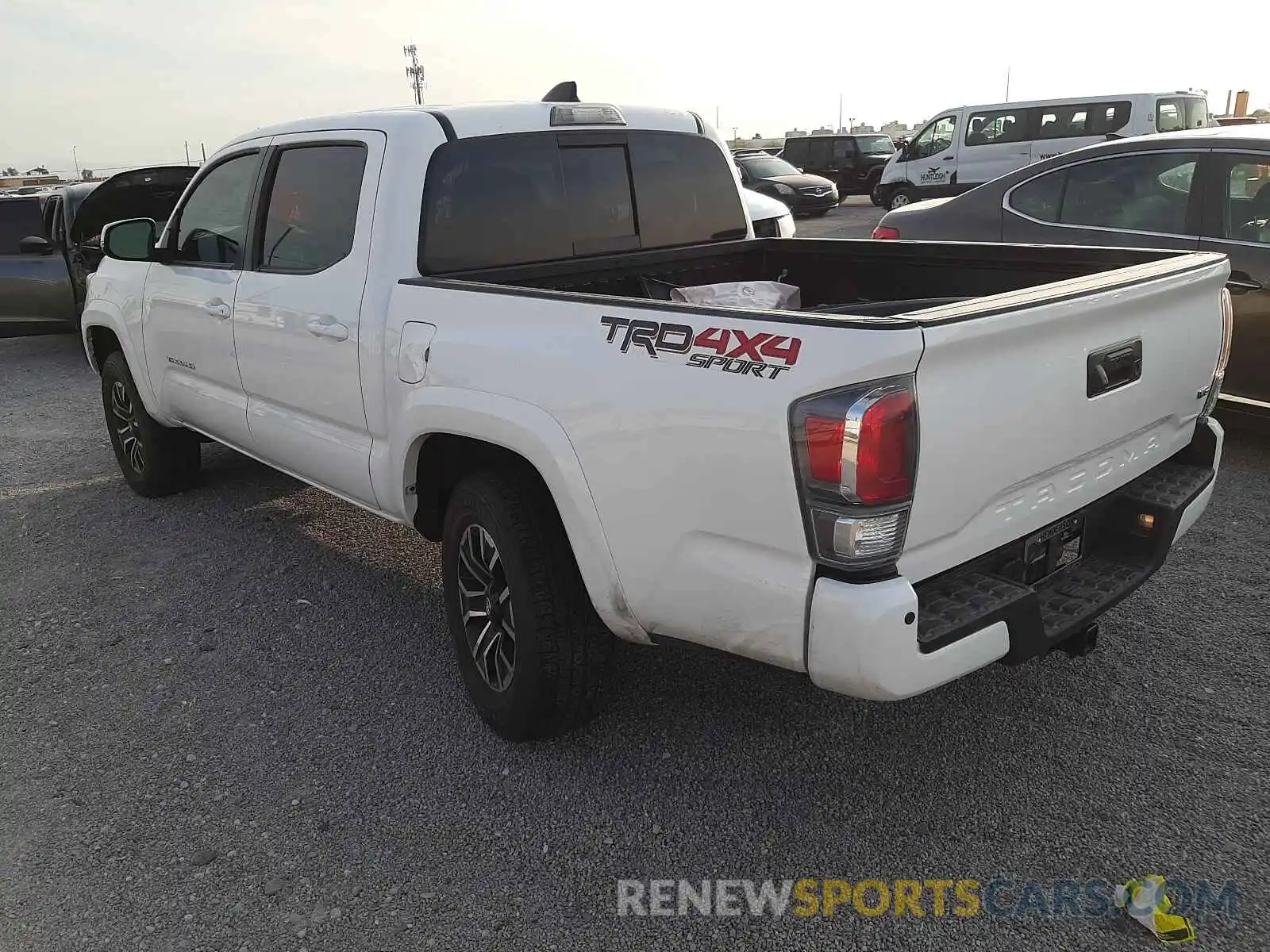 3 Photograph of a damaged car 3TMCZ5AN6LM343665 TOYOTA TACOMA 2020