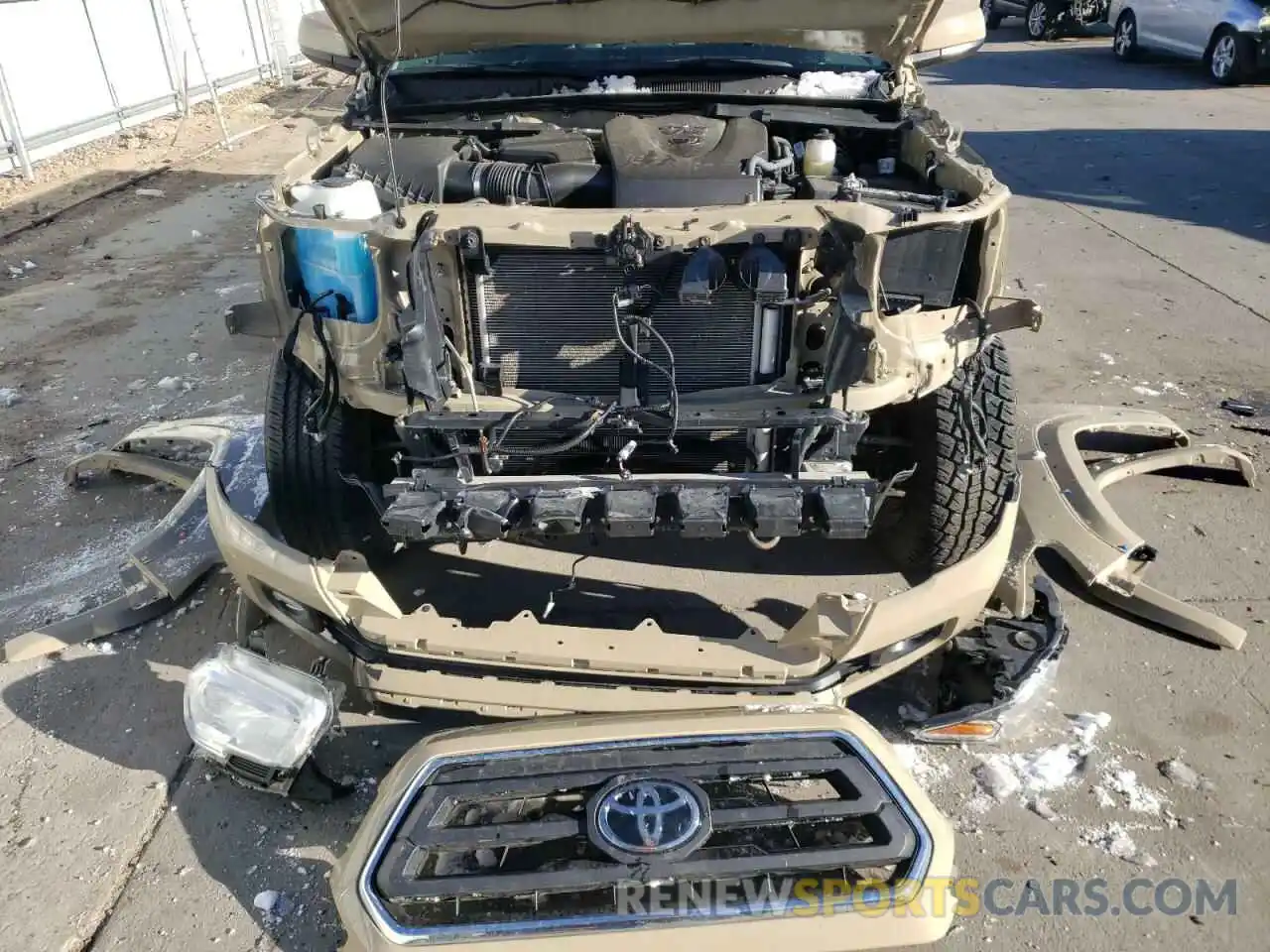 7 Photograph of a damaged car 3TMCZ5AN6LM345772 TOYOTA TACOMA 2020