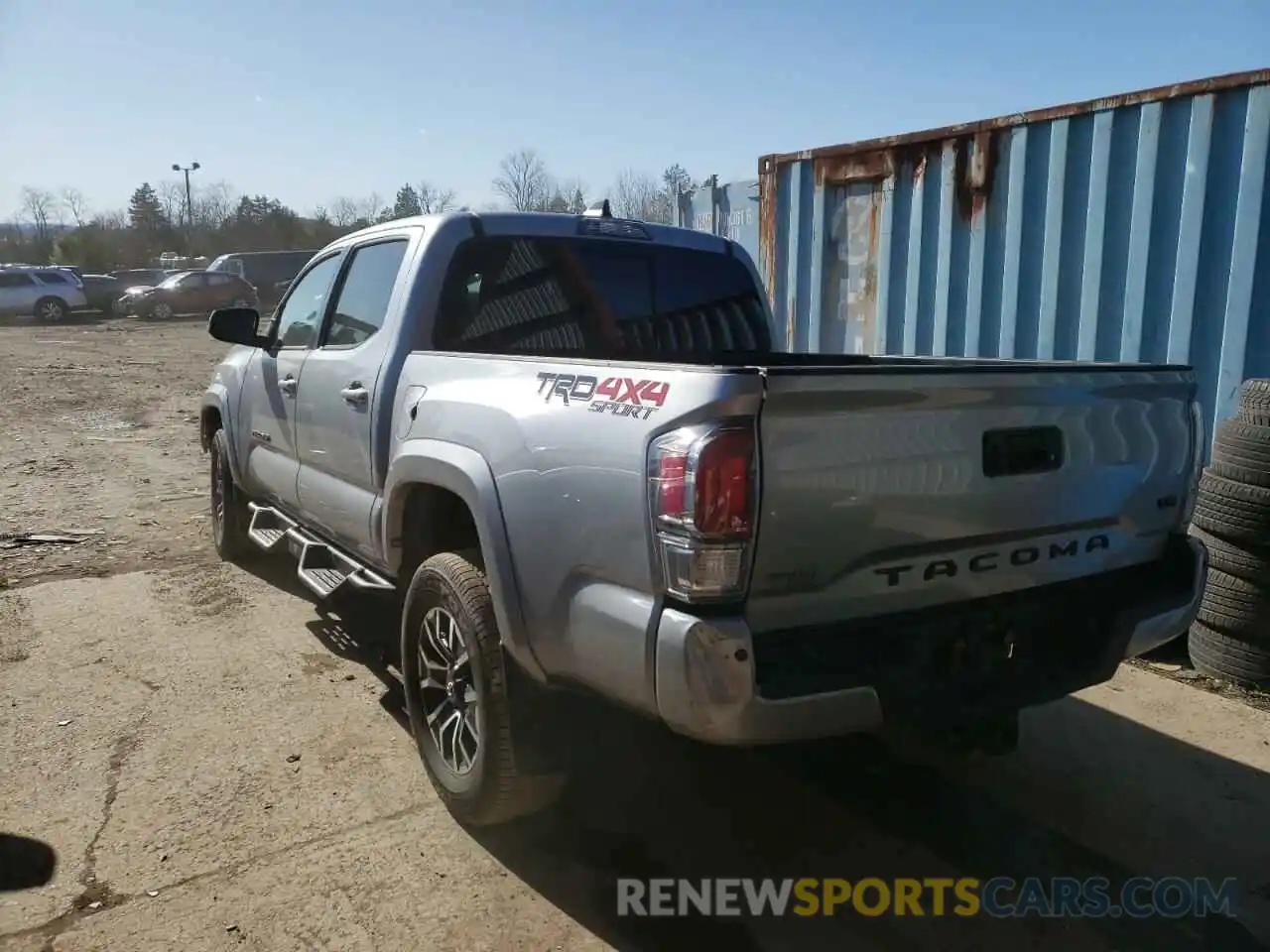 3 Photograph of a damaged car 3TMCZ5AN6LM351250 TOYOTA TACOMA 2020