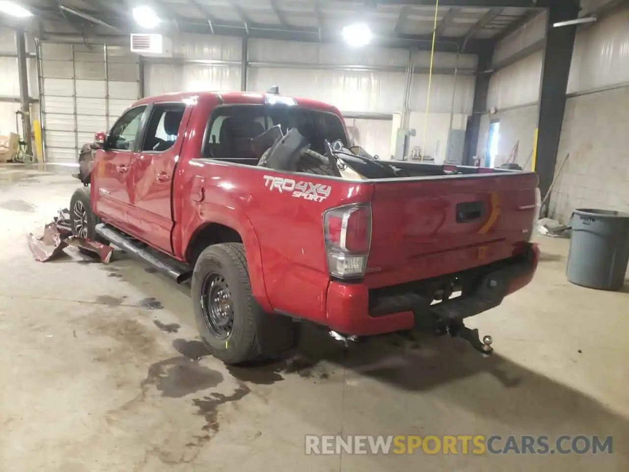 3 Photograph of a damaged car 3TMCZ5AN6LM356254 TOYOTA TACOMA 2020