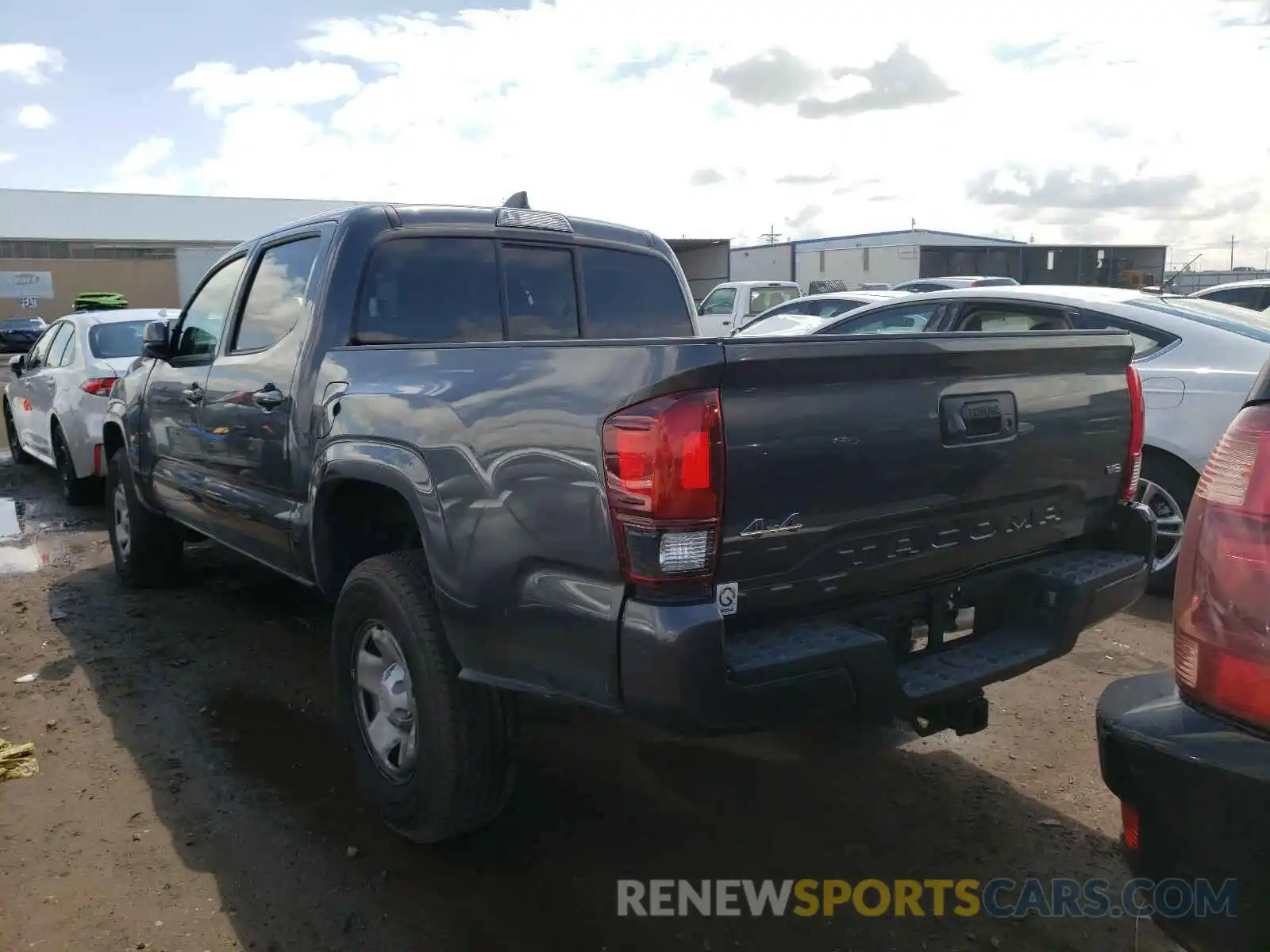 3 Photograph of a damaged car 3TMCZ5AN6LM357212 TOYOTA TACOMA 2020