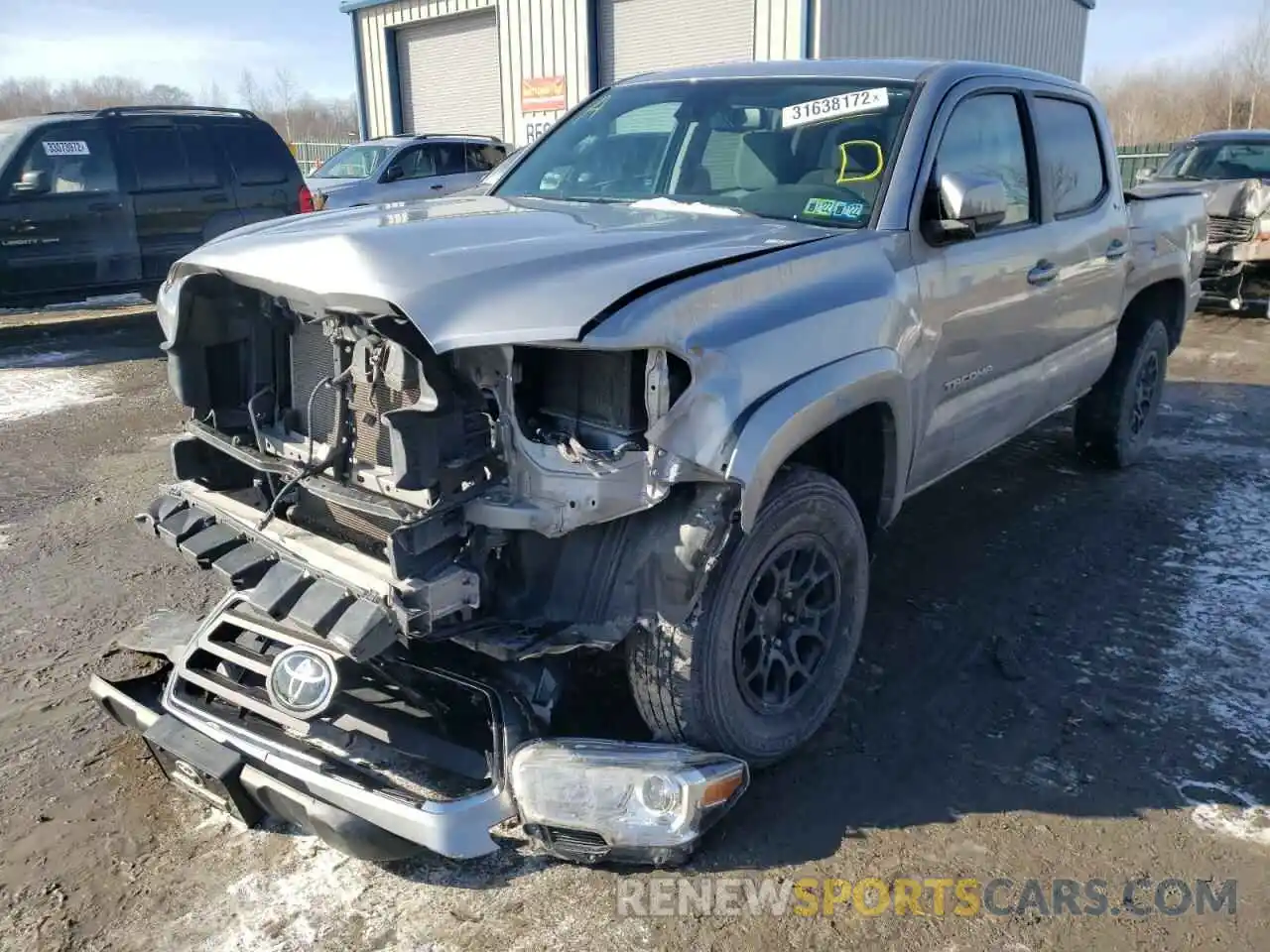 2 Photograph of a damaged car 3TMCZ5AN6LM357498 TOYOTA TACOMA 2020