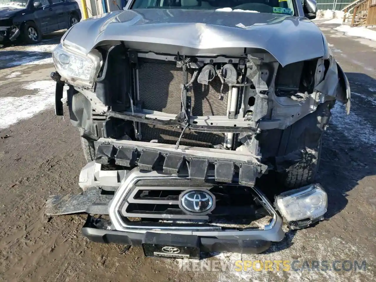 9 Photograph of a damaged car 3TMCZ5AN6LM357498 TOYOTA TACOMA 2020