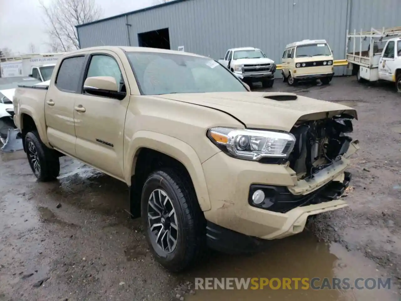 1 Photograph of a damaged car 3TMCZ5AN6LM357954 TOYOTA TACOMA 2020