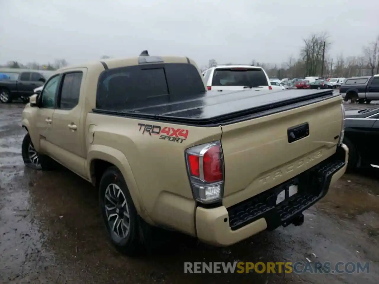 3 Photograph of a damaged car 3TMCZ5AN6LM357954 TOYOTA TACOMA 2020