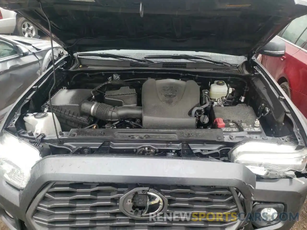 7 Photograph of a damaged car 3TMCZ5AN6LM359364 TOYOTA TACOMA 2020