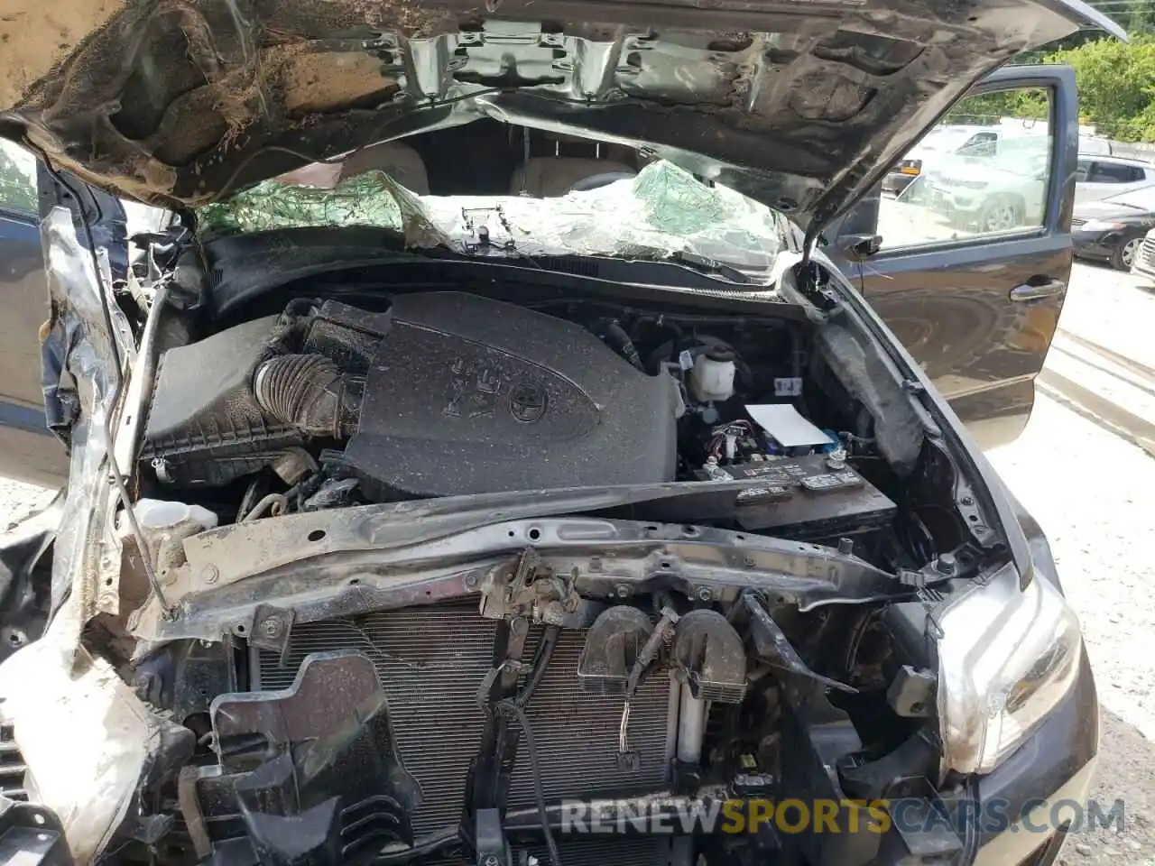 7 Photograph of a damaged car 3TMCZ5AN6LM360160 TOYOTA TACOMA 2020