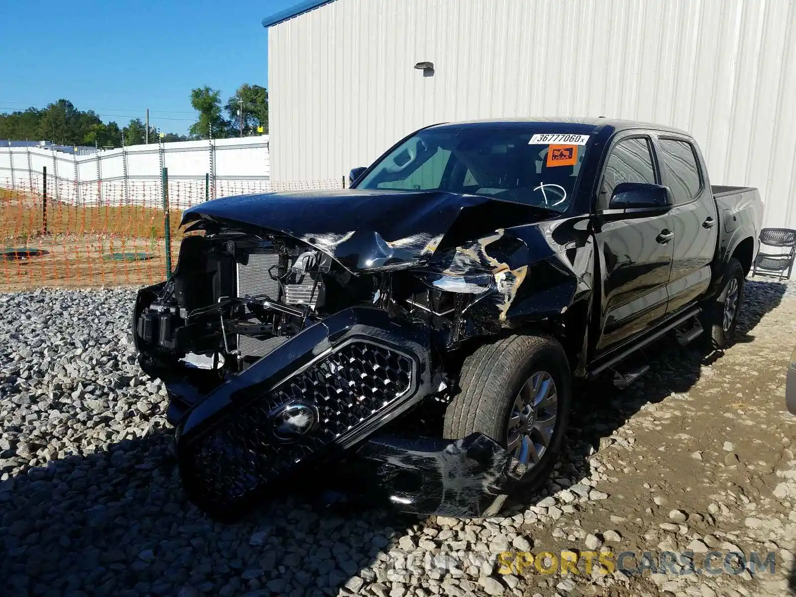 2 Photograph of a damaged car 3TMCZ5AN7LM288773 TOYOTA TACOMA 2020