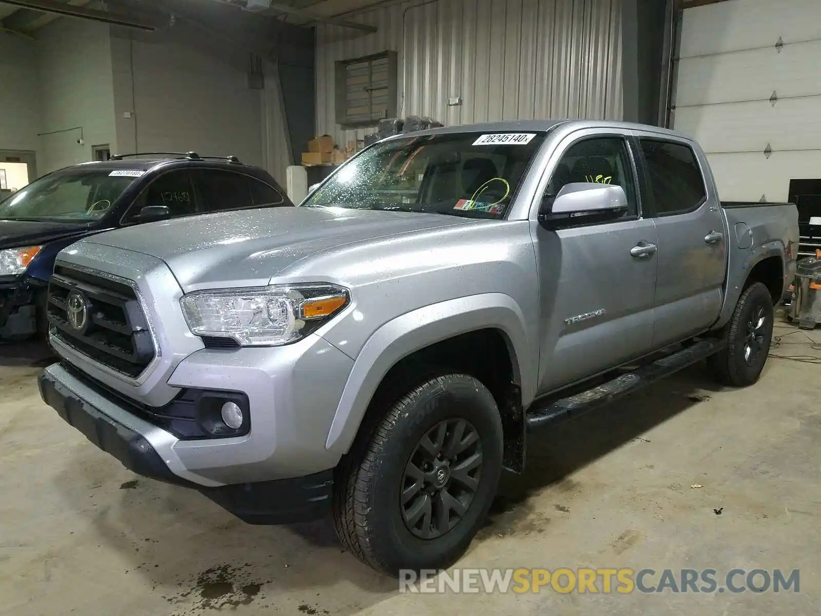 2 Photograph of a damaged car 3TMCZ5AN7LM290376 TOYOTA TACOMA 2020