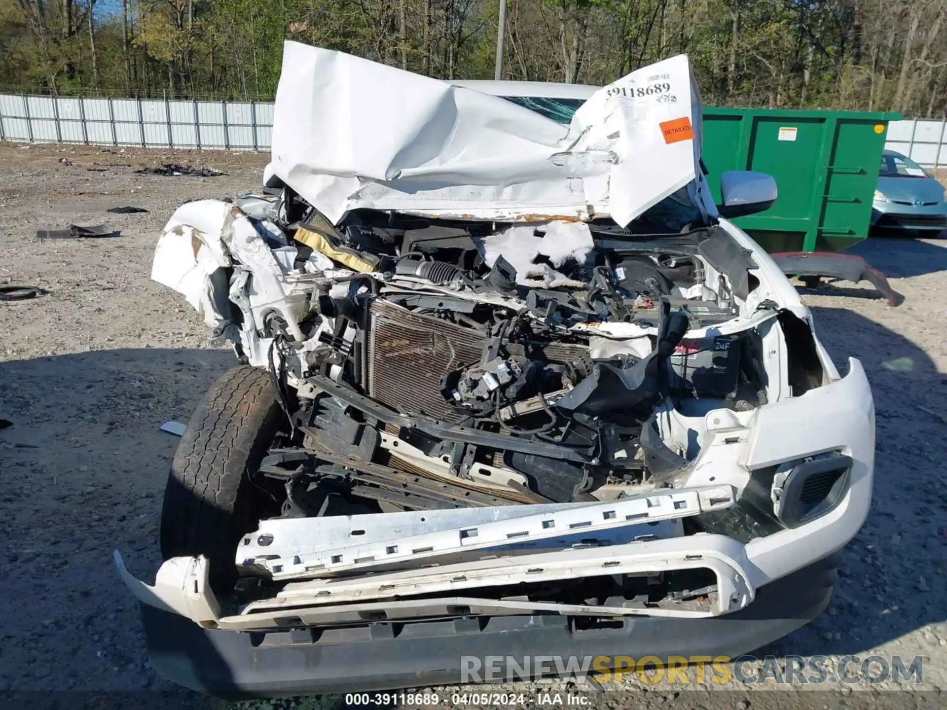 11 Photograph of a damaged car 3TMCZ5AN7LM290443 TOYOTA TACOMA 2020