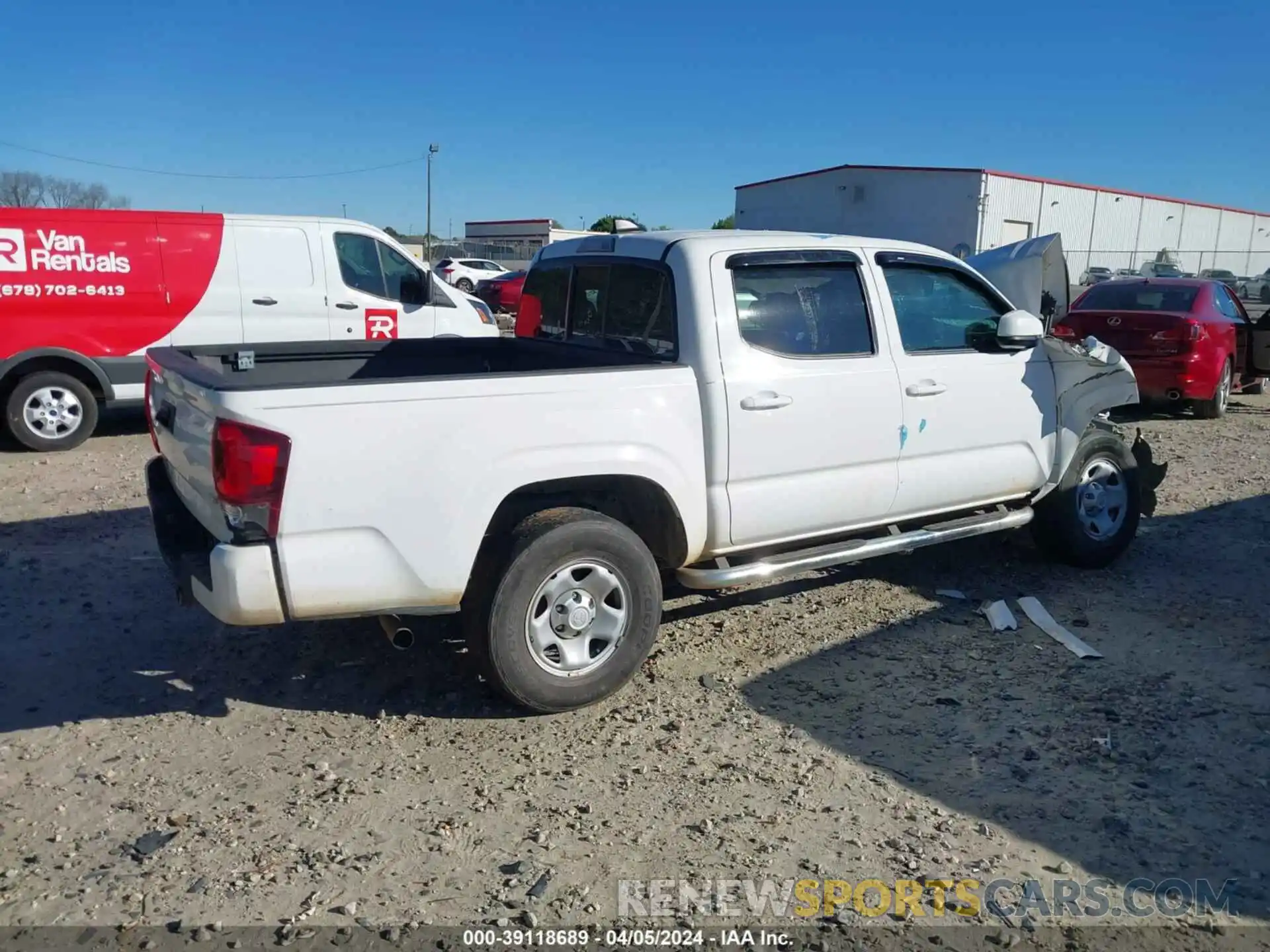 4 Photograph of a damaged car 3TMCZ5AN7LM290443 TOYOTA TACOMA 2020