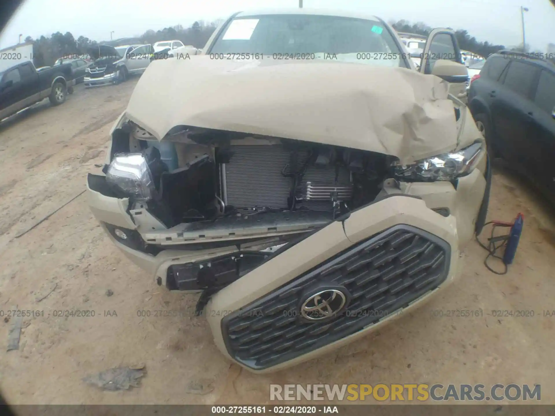 6 Photograph of a damaged car 3TMCZ5AN7LM293875 TOYOTA TACOMA 2020