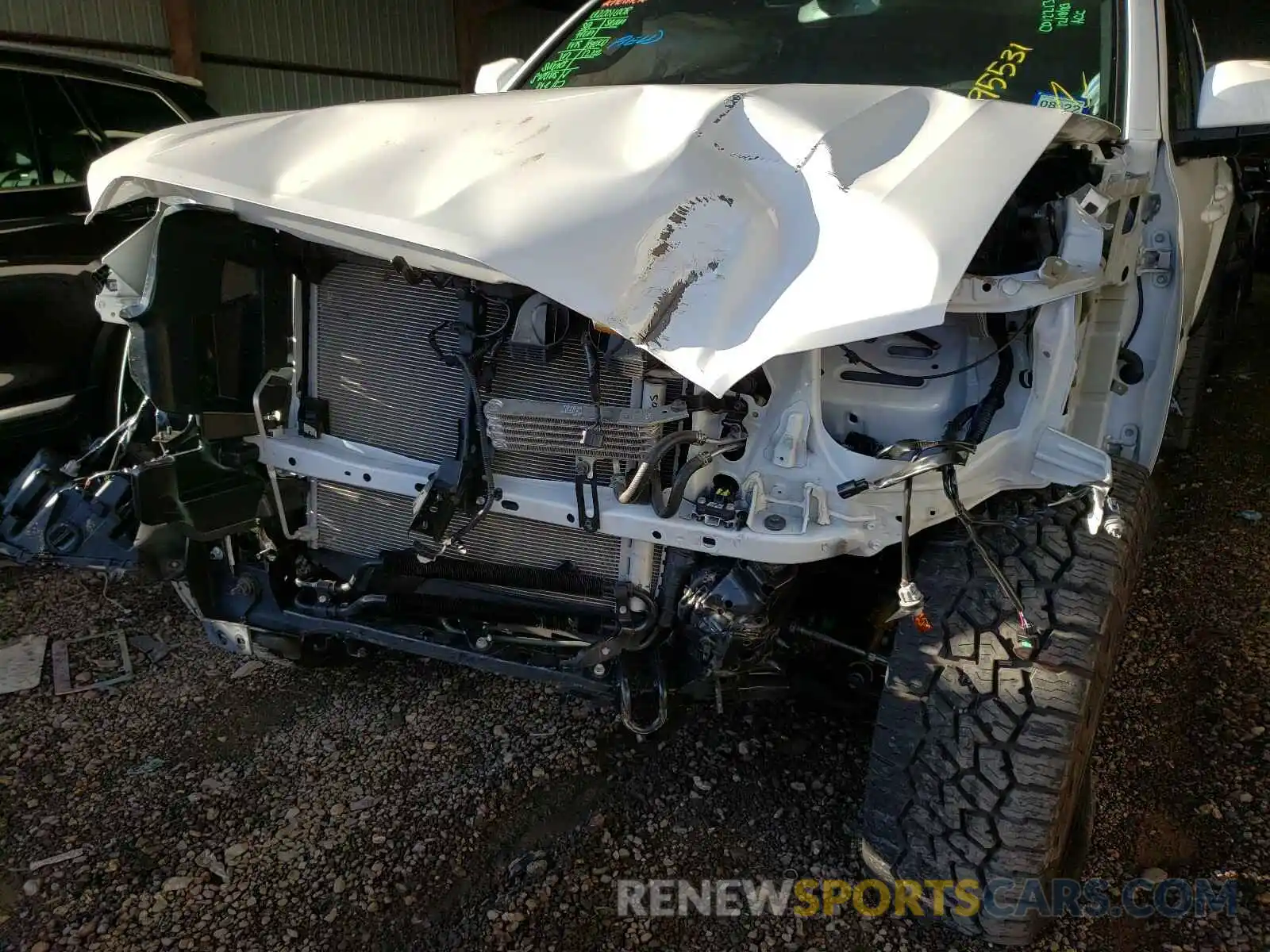 9 Photograph of a damaged car 3TMCZ5AN7LM295531 TOYOTA TACOMA 2020