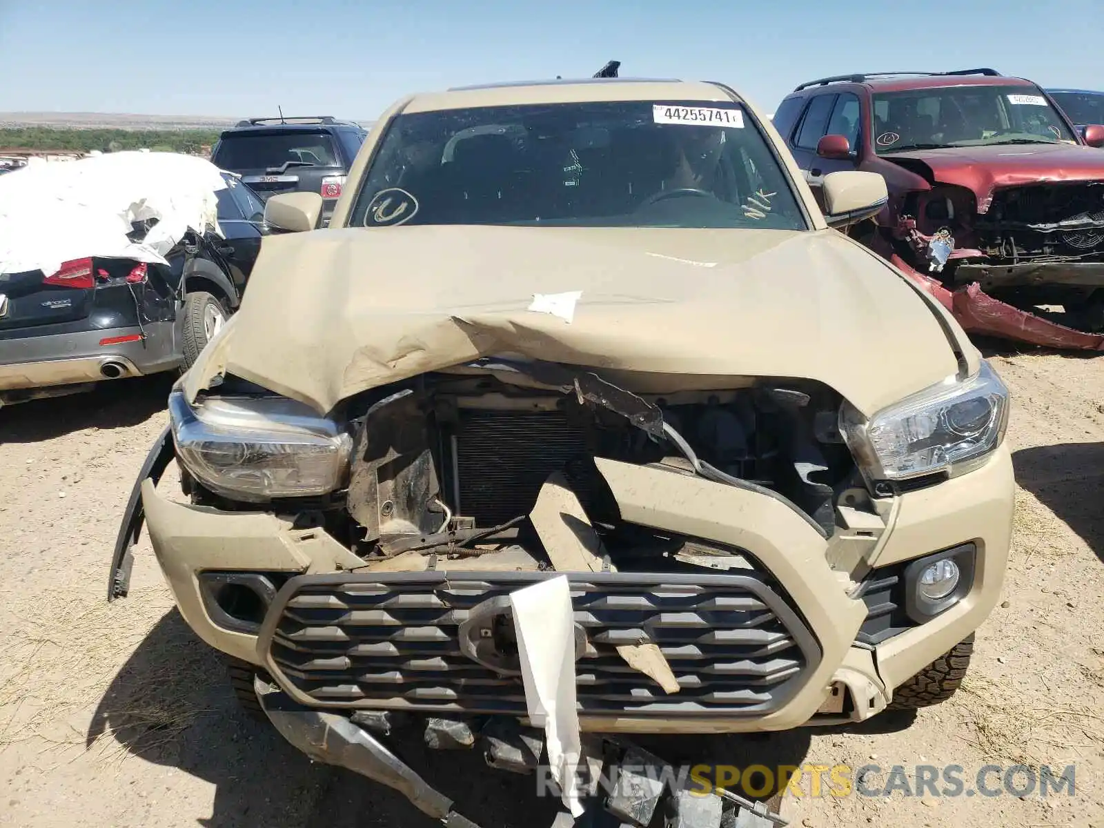 7 Photograph of a damaged car 3TMCZ5AN7LM296128 TOYOTA TACOMA 2020