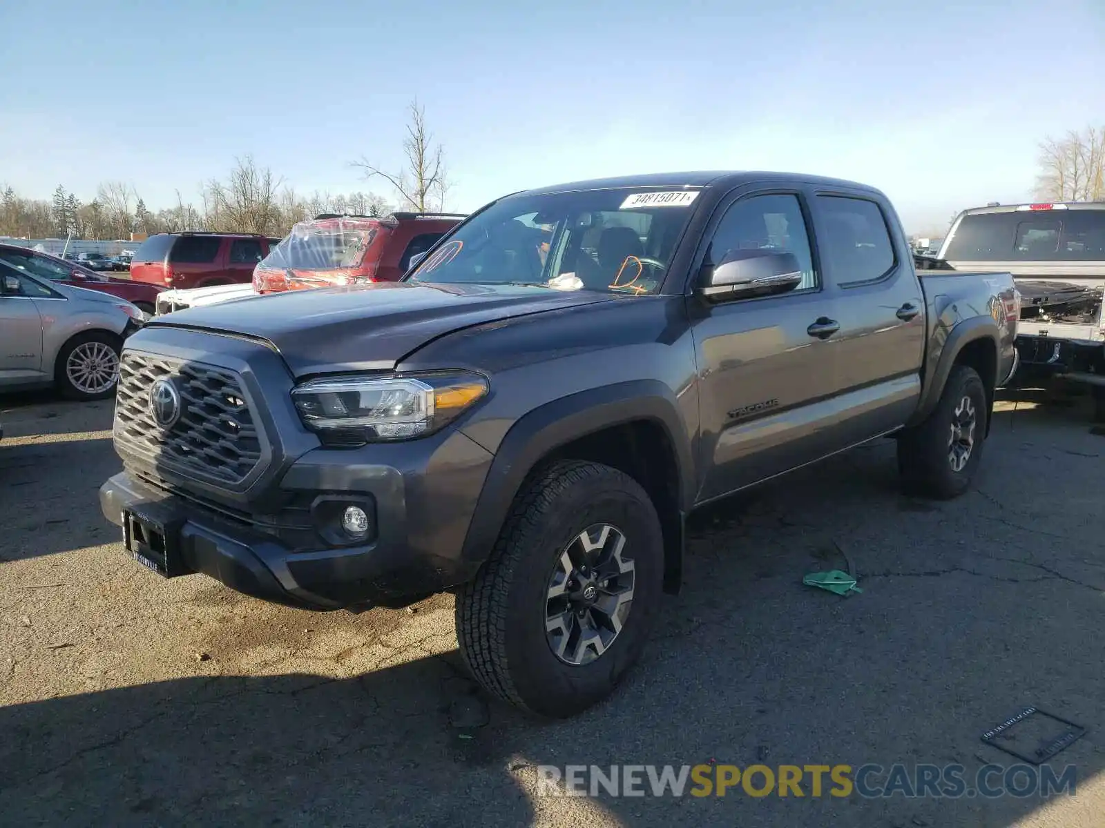 2 Photograph of a damaged car 3TMCZ5AN7LM298610 TOYOTA TACOMA 2020