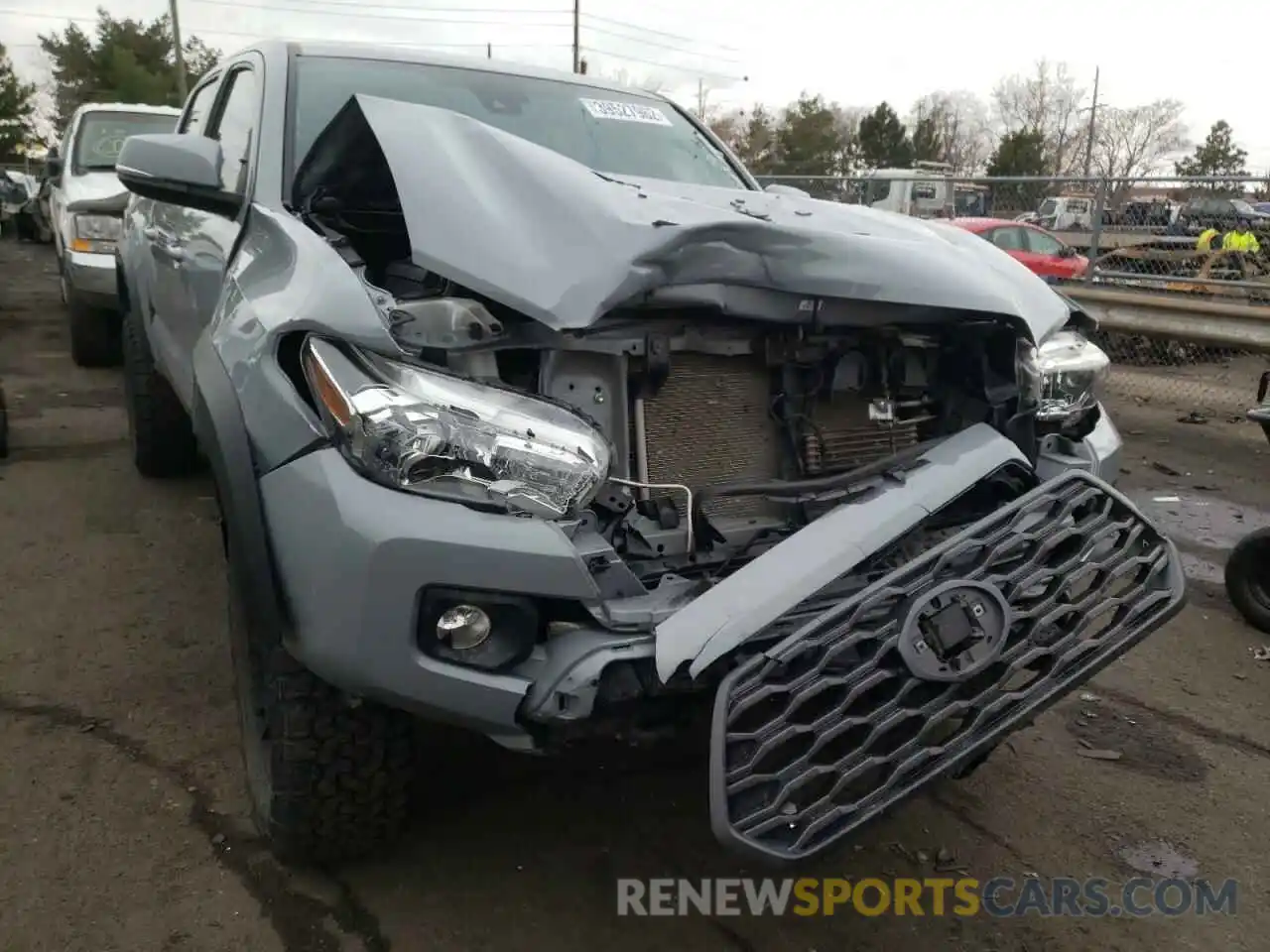 9 Photograph of a damaged car 3TMCZ5AN7LM299580 TOYOTA TACOMA 2020