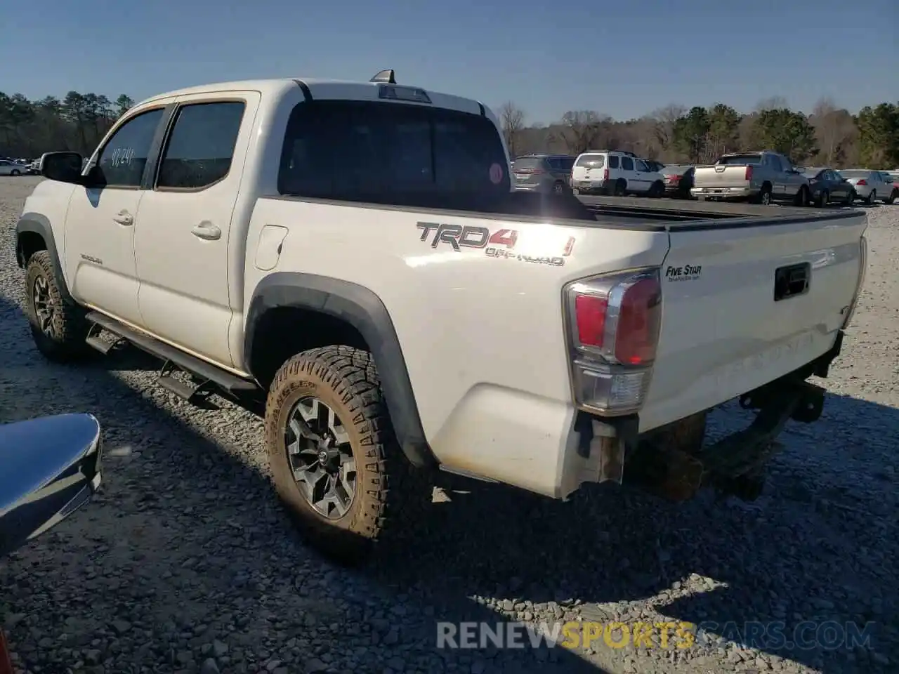 3 Photograph of a damaged car 3TMCZ5AN7LM301425 TOYOTA TACOMA 2020