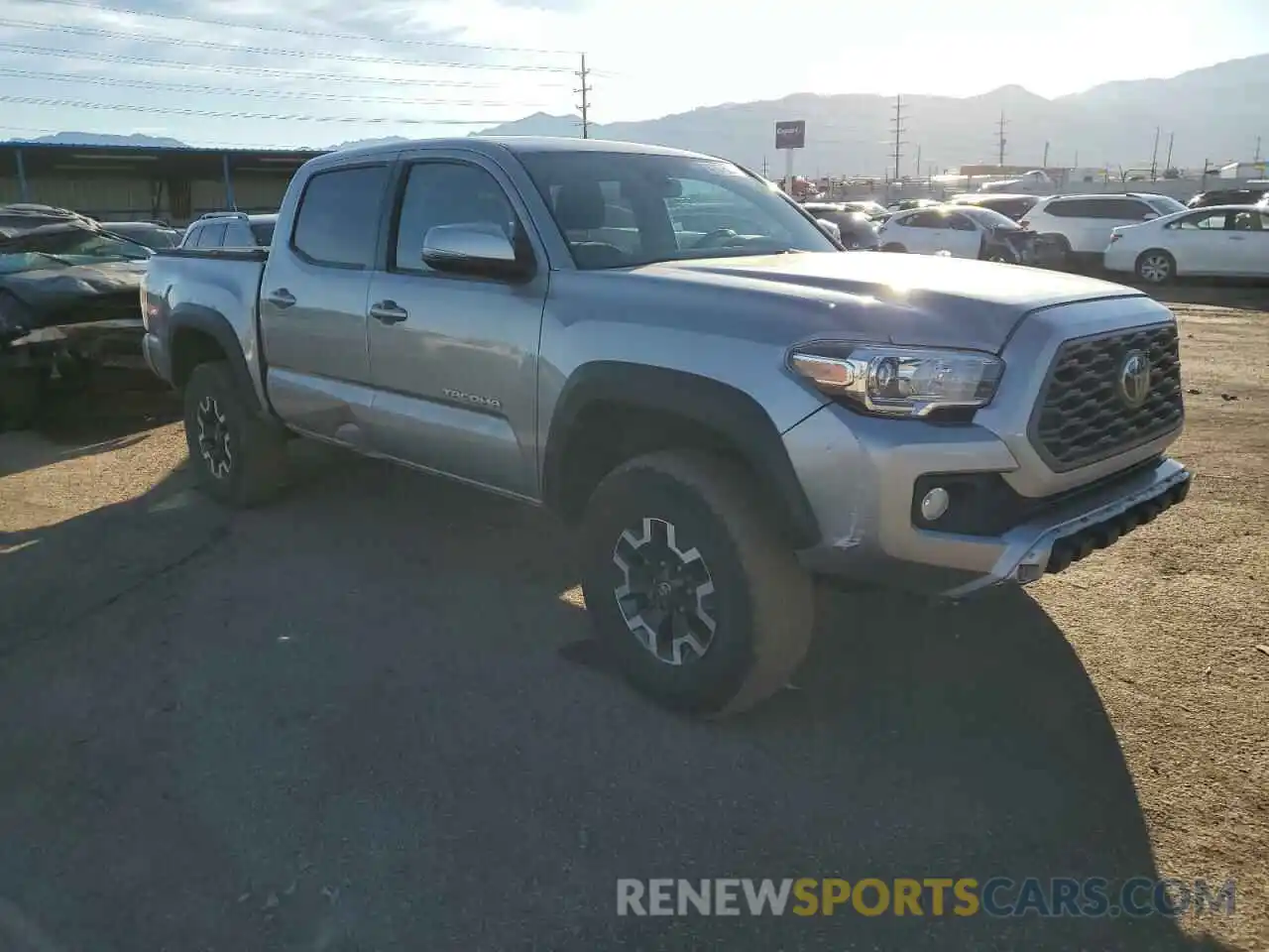 4 Photograph of a damaged car 3TMCZ5AN7LM302784 TOYOTA TACOMA 2020