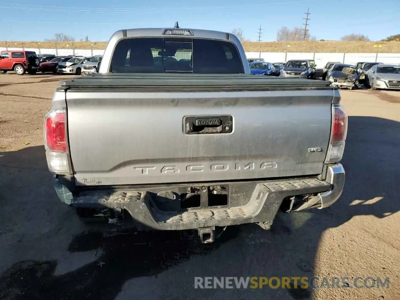 6 Photograph of a damaged car 3TMCZ5AN7LM302784 TOYOTA TACOMA 2020