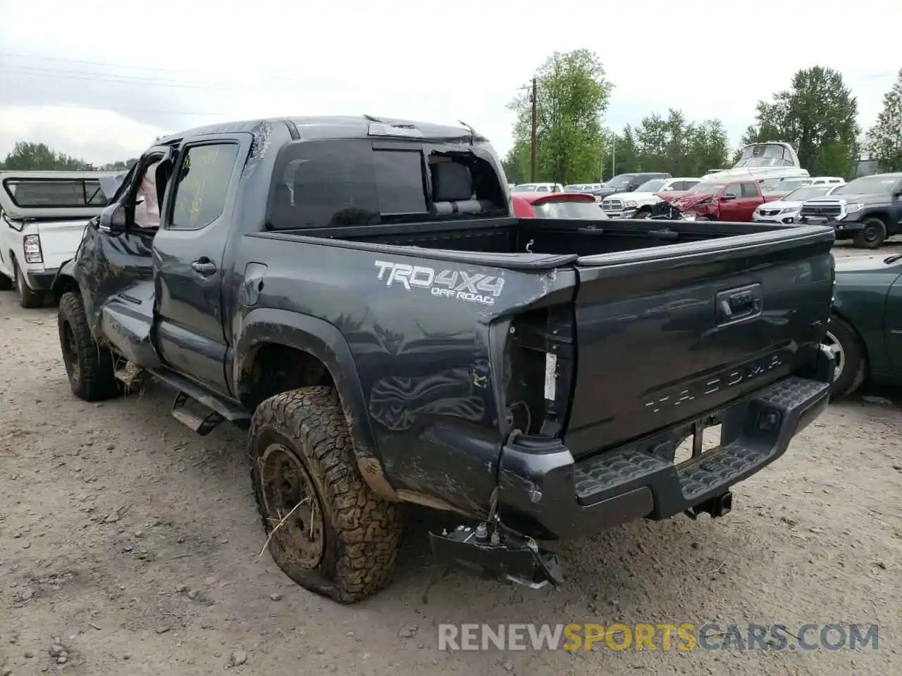 3 Photograph of a damaged car 3TMCZ5AN7LM303224 TOYOTA TACOMA 2020