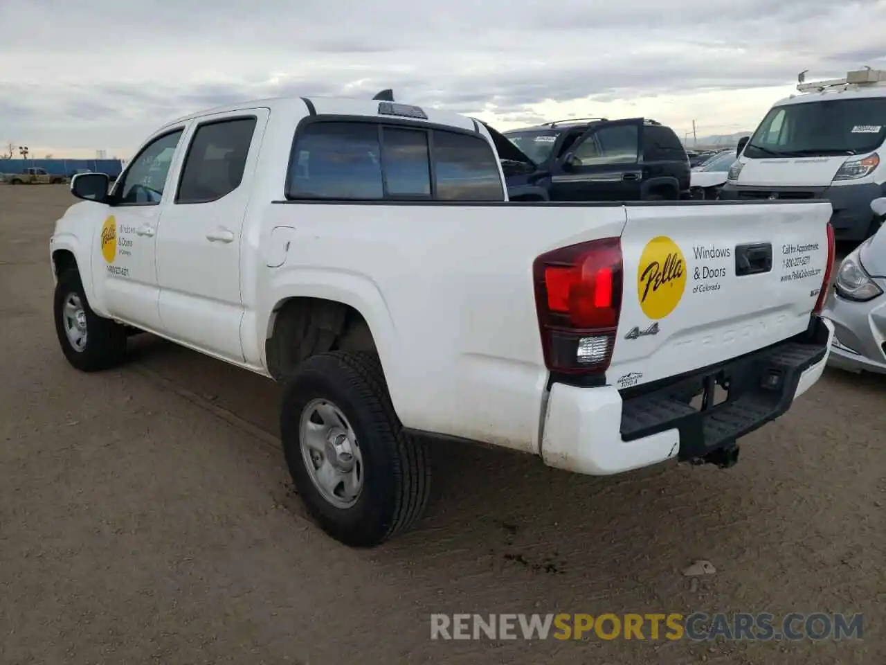 3 Photograph of a damaged car 3TMCZ5AN7LM303790 TOYOTA TACOMA 2020