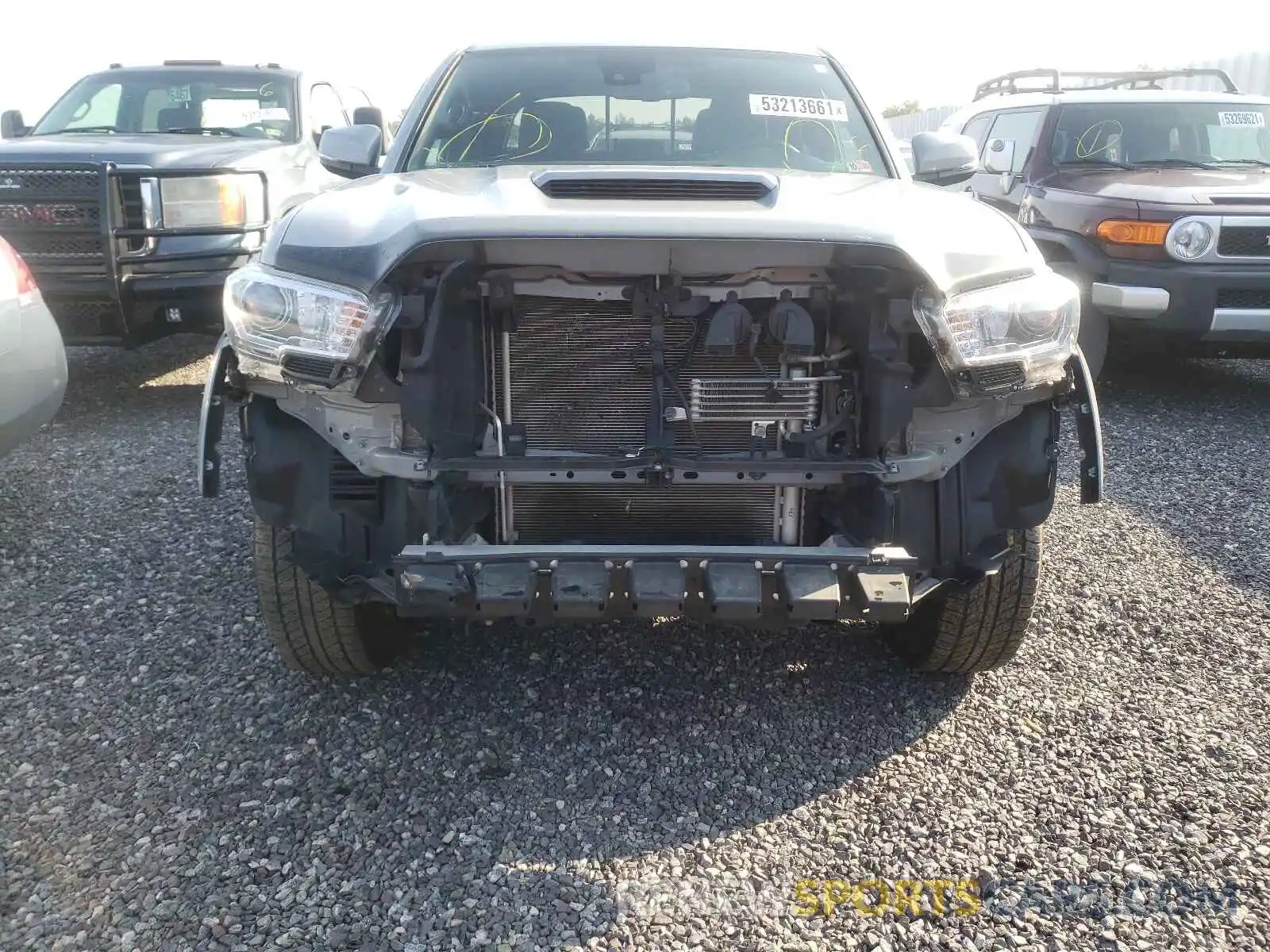 9 Photograph of a damaged car 3TMCZ5AN7LM305409 TOYOTA TACOMA 2020