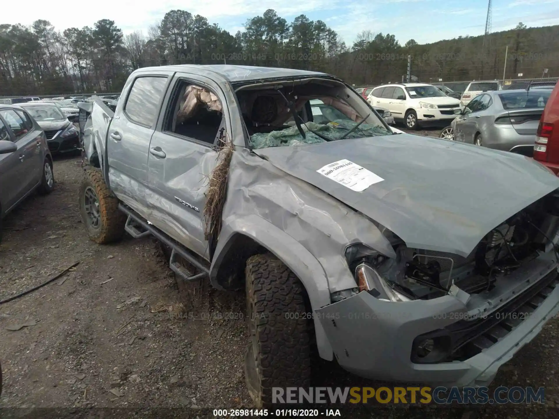 6 Photograph of a damaged car 3TMCZ5AN7LM305877 TOYOTA TACOMA 2020