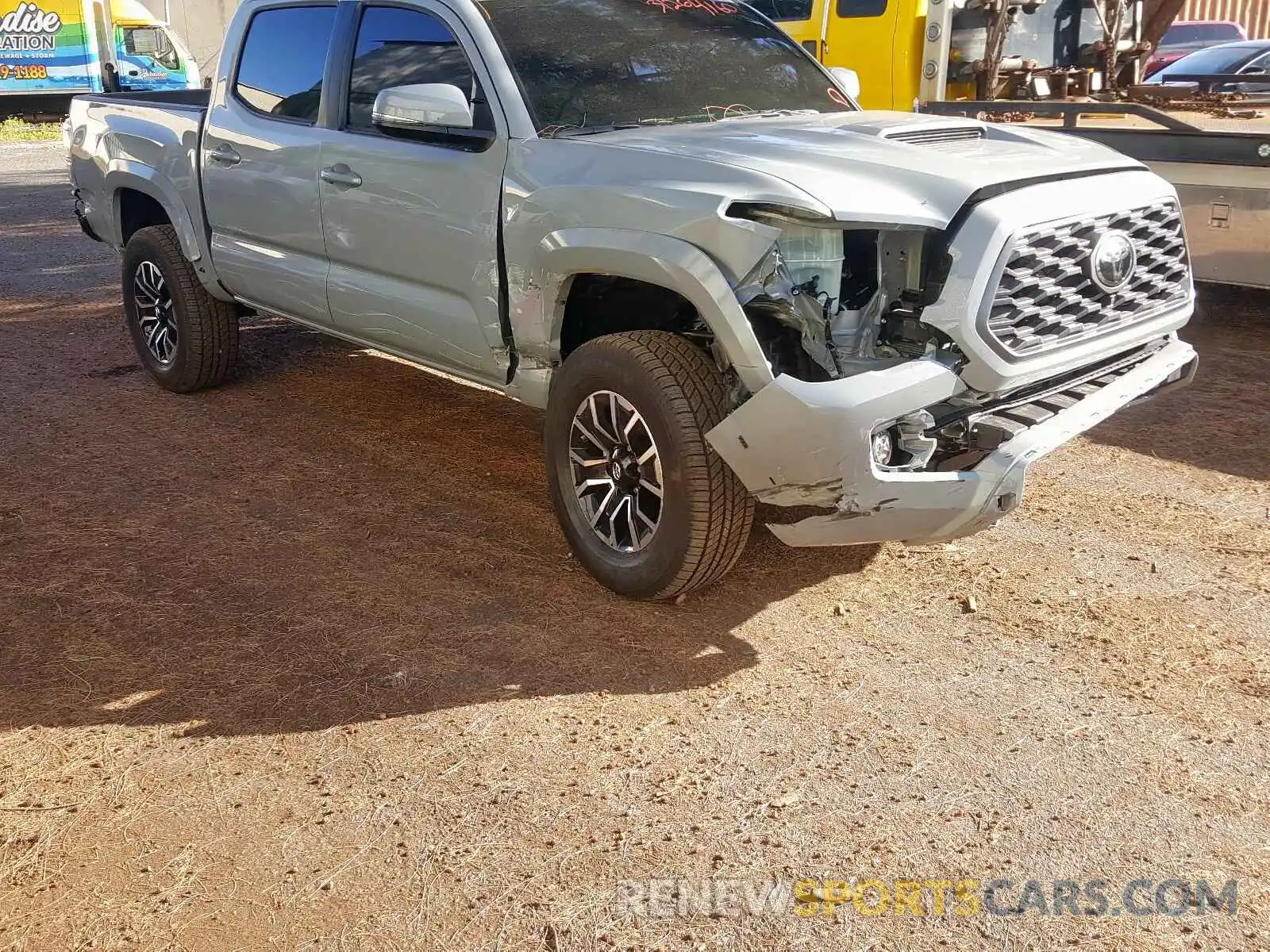 1 Photograph of a damaged car 3TMCZ5AN7LM306012 TOYOTA TACOMA 2020