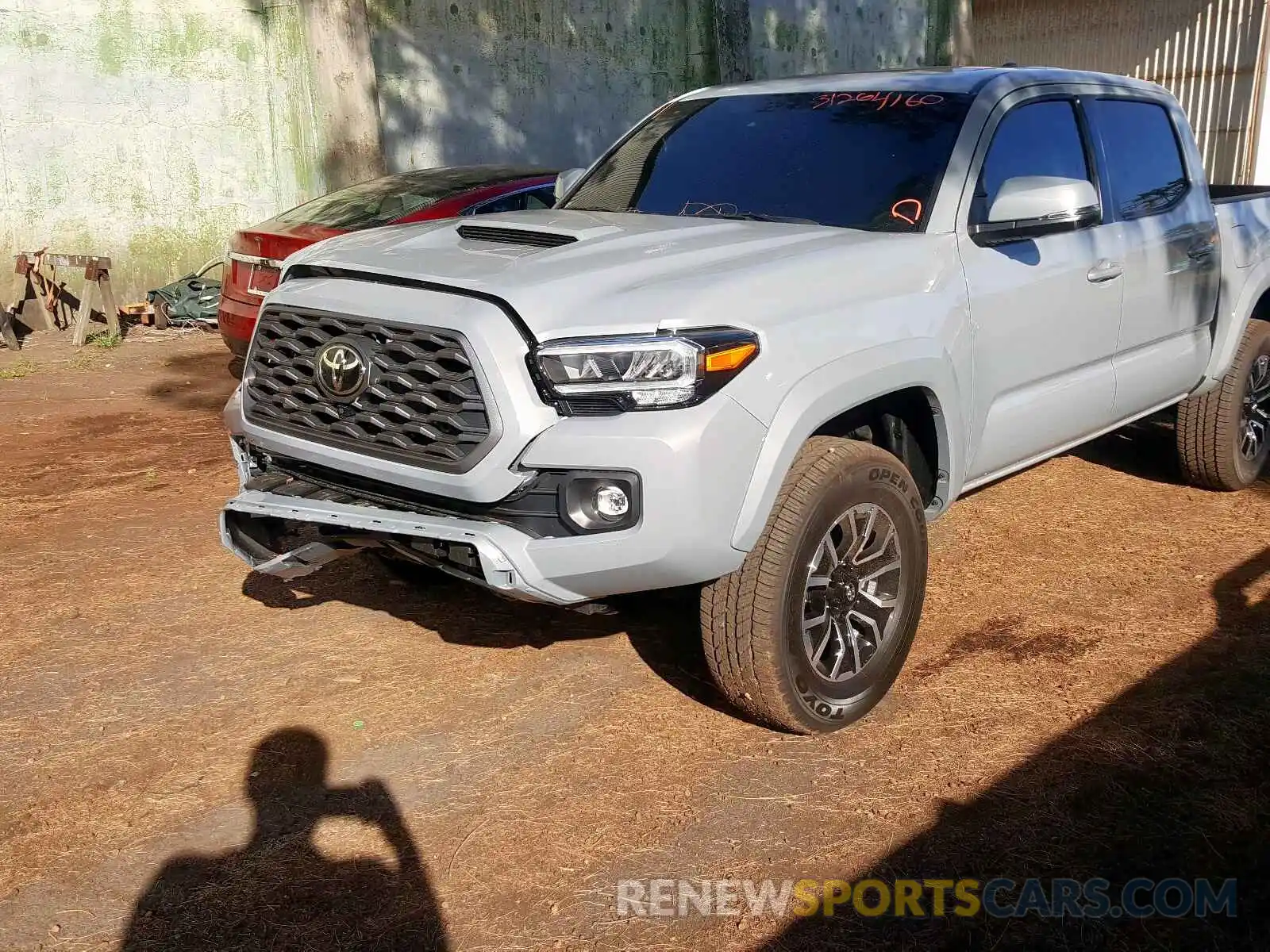 2 Photograph of a damaged car 3TMCZ5AN7LM306012 TOYOTA TACOMA 2020