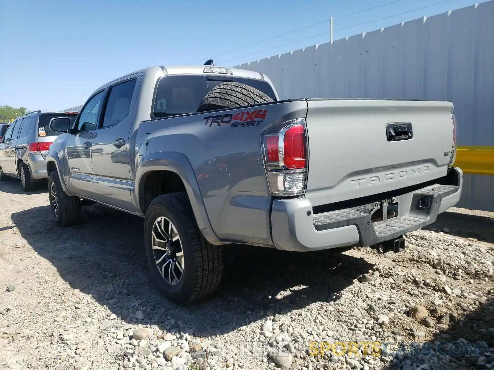 3 Photograph of a damaged car 3TMCZ5AN7LM306298 TOYOTA TACOMA 2020