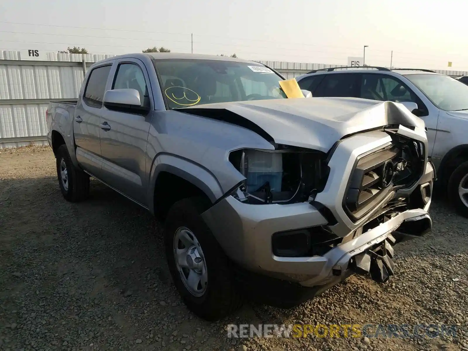 1 Photograph of a damaged car 3TMCZ5AN7LM315518 TOYOTA TACOMA 2020