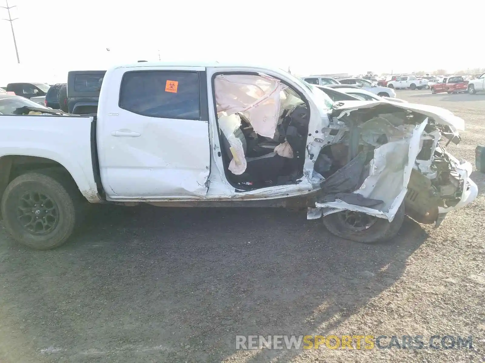 9 Photograph of a damaged car 3TMCZ5AN7LM316703 TOYOTA TACOMA 2020