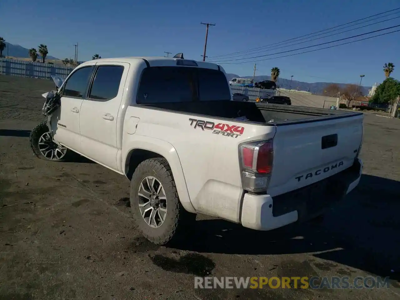 3 Photograph of a damaged car 3TMCZ5AN7LM319620 TOYOTA TACOMA 2020