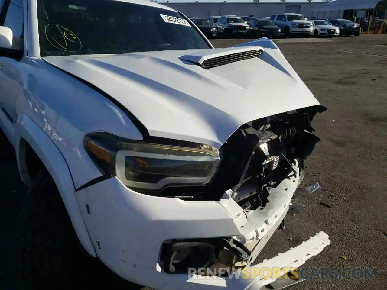 9 Photograph of a damaged car 3TMCZ5AN7LM319620 TOYOTA TACOMA 2020