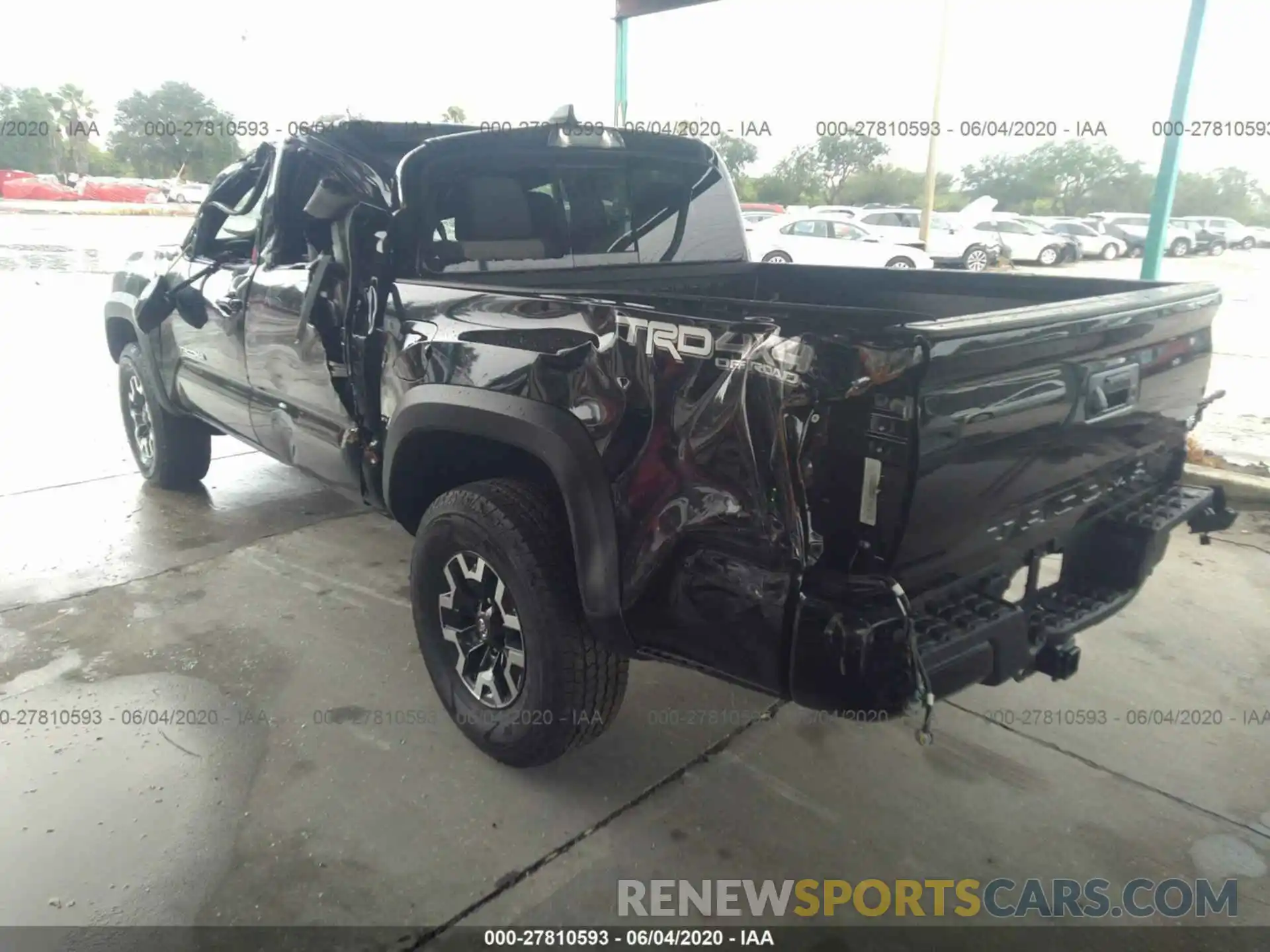 3 Photograph of a damaged car 3TMCZ5AN7LM320864 TOYOTA TACOMA 2020