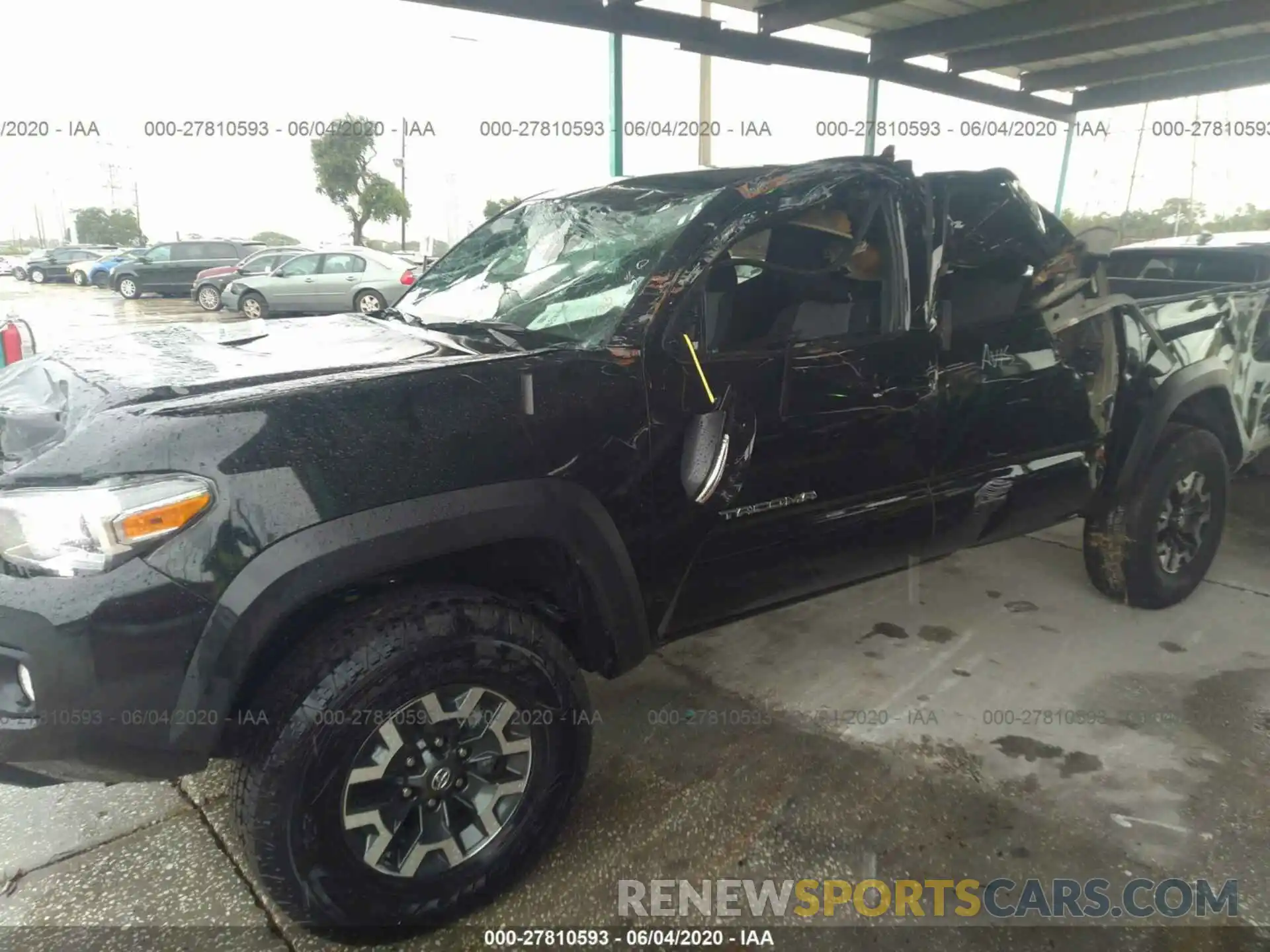 6 Photograph of a damaged car 3TMCZ5AN7LM320864 TOYOTA TACOMA 2020