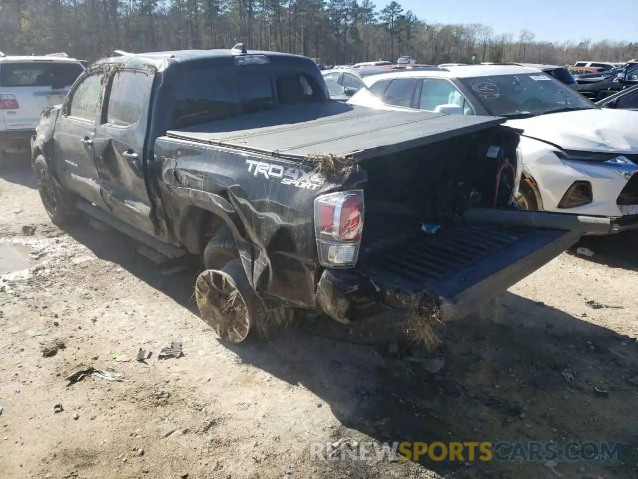 3 Photograph of a damaged car 3TMCZ5AN7LM323585 TOYOTA TACOMA 2020