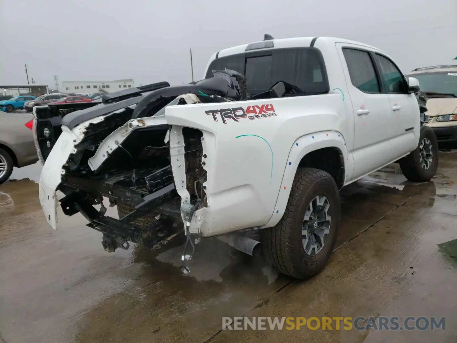 4 Photograph of a damaged car 3TMCZ5AN7LM327183 TOYOTA TACOMA 2020