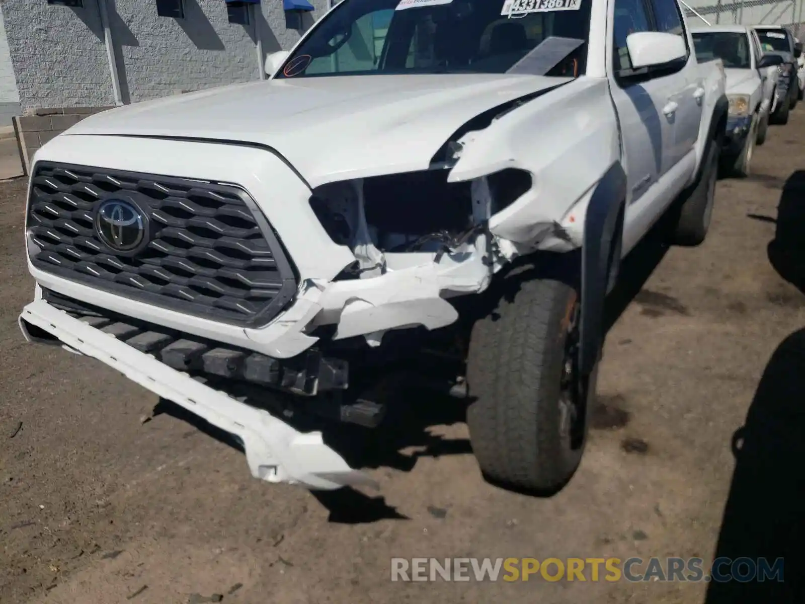 9 Photograph of a damaged car 3TMCZ5AN7LM329449 TOYOTA TACOMA 2020