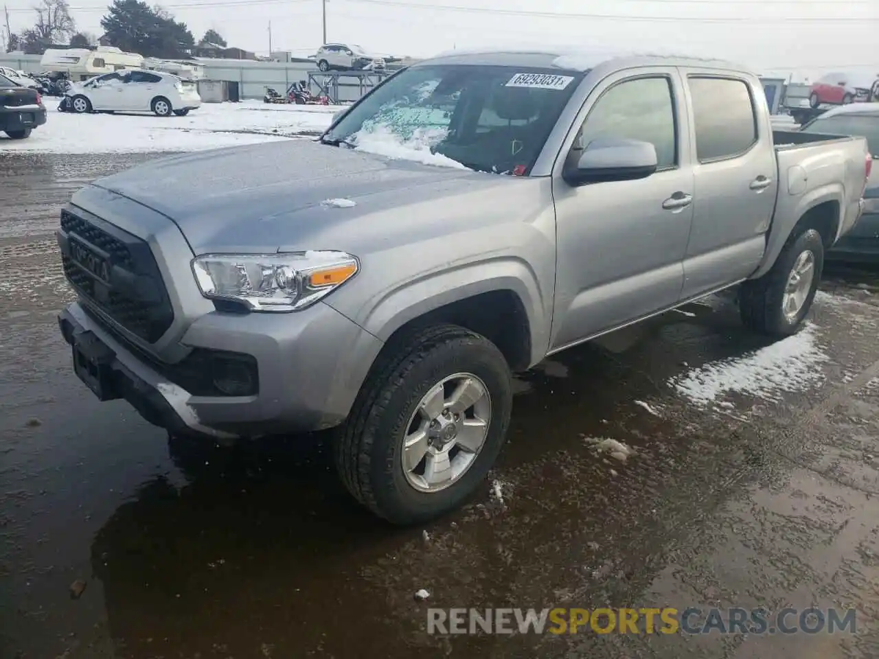 2 Photograph of a damaged car 3TMCZ5AN7LM331542 TOYOTA TACOMA 2020