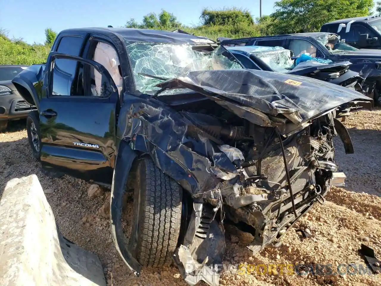 1 Photograph of a damaged car 3TMCZ5AN7LM336479 TOYOTA TACOMA 2020