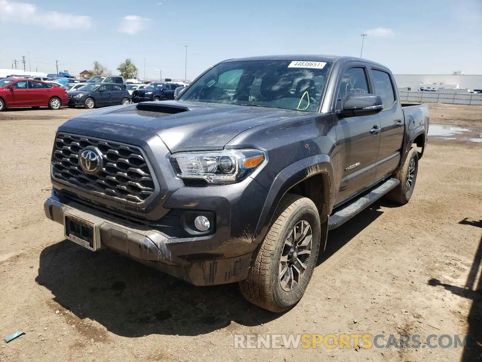 2 Photograph of a damaged car 3TMCZ5AN7LM339043 TOYOTA TACOMA 2020