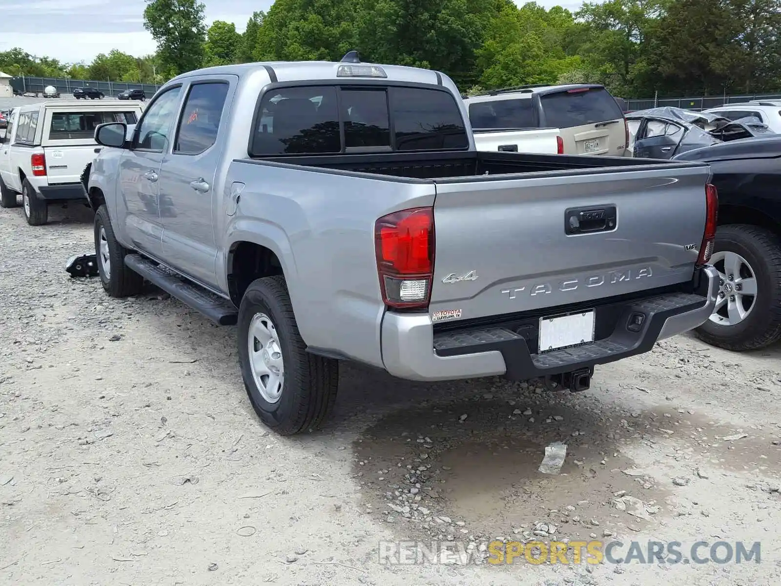 3 Photograph of a damaged car 3TMCZ5AN7LM343612 TOYOTA TACOMA 2020