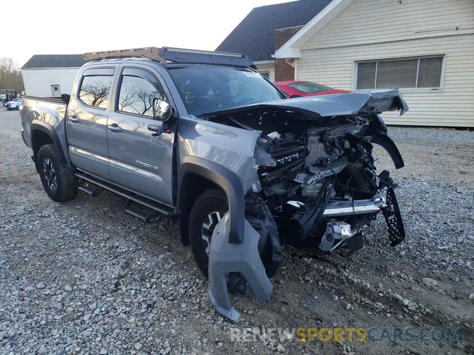 1 Photograph of a damaged car 3TMCZ5AN7LM347918 TOYOTA TACOMA 2020